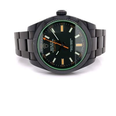 rolex milgauss blackout